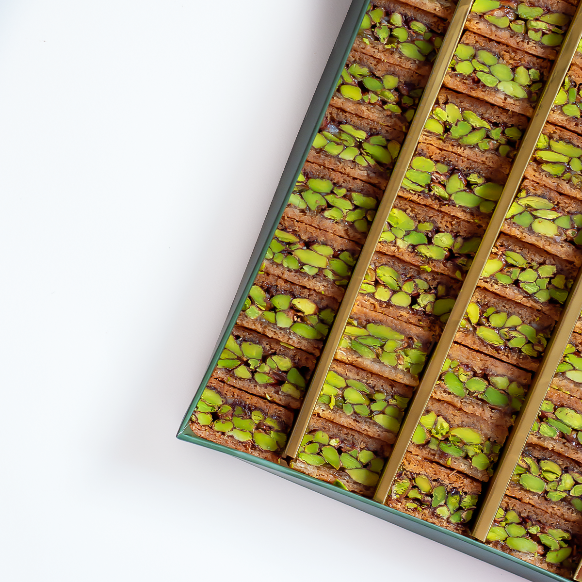 Antep Fıstıklı Kadayıflı Osmanlı Tatlısı