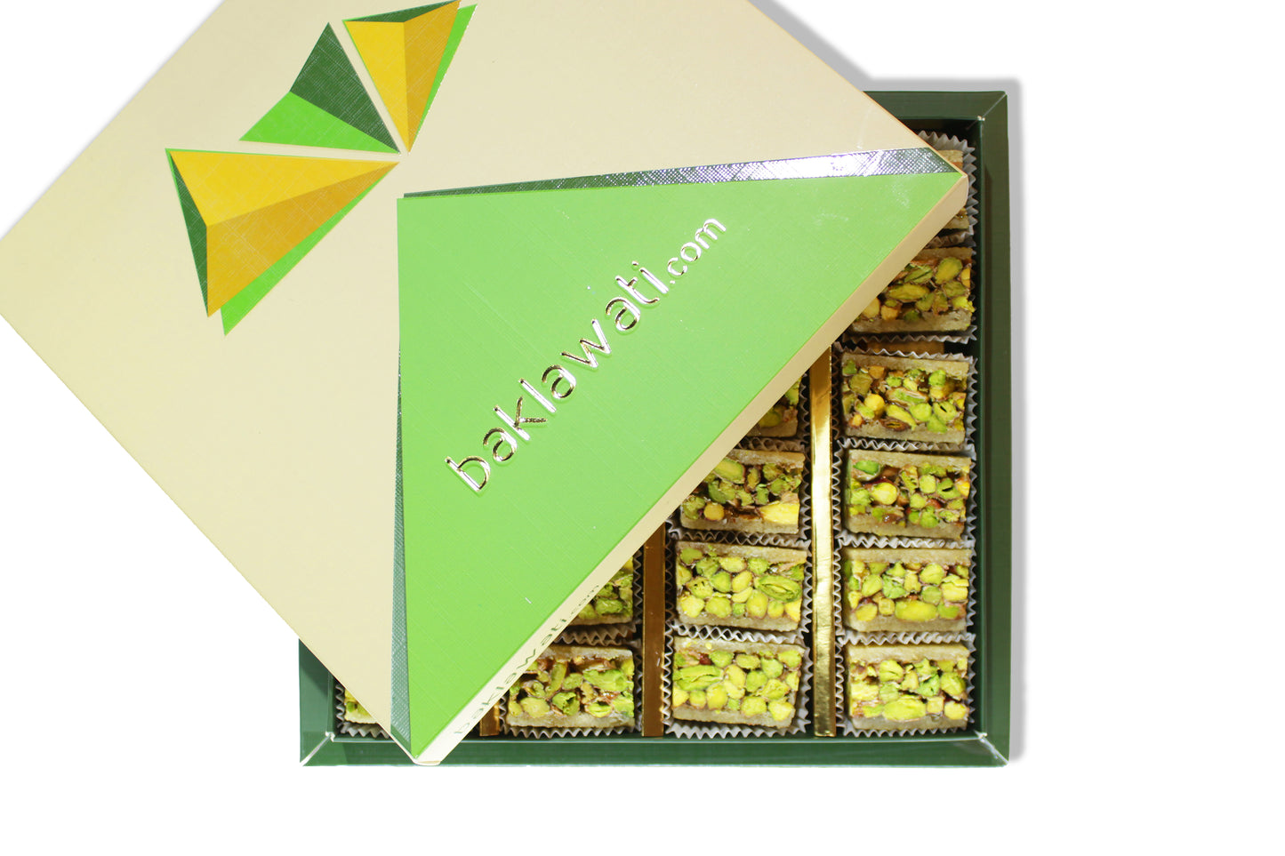 Soğuk Tepsi Kadayıflı Fıstıklı Baklava Belluriye
