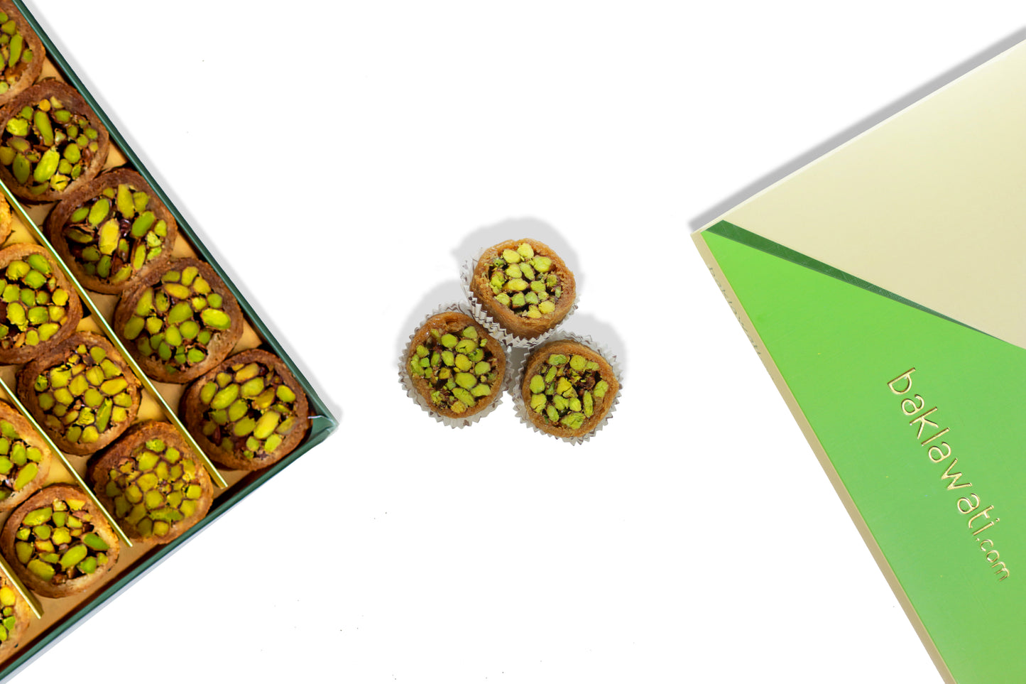 Antep Fıstıklı Kadayıflı Mabrouma