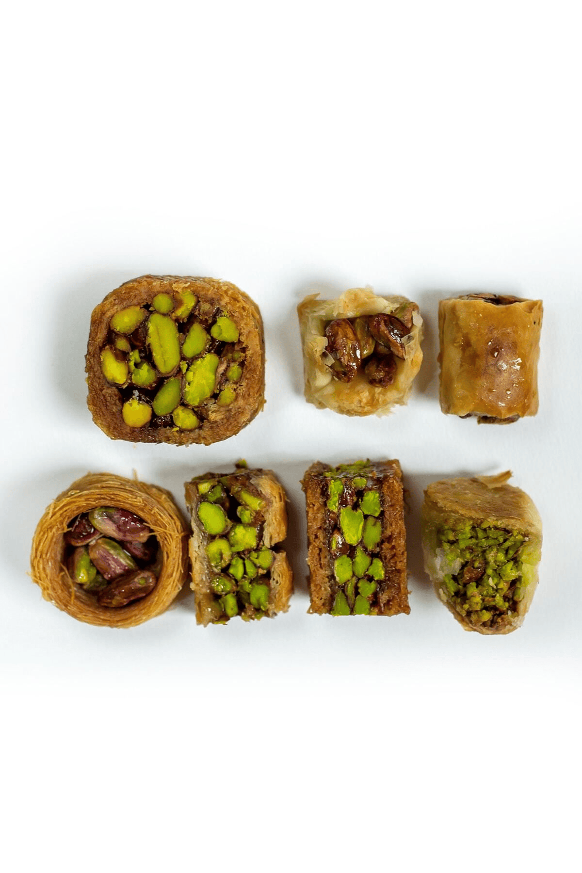 Antep Fıstıklı Kadayıflı Karışık Baklava Kutusu
