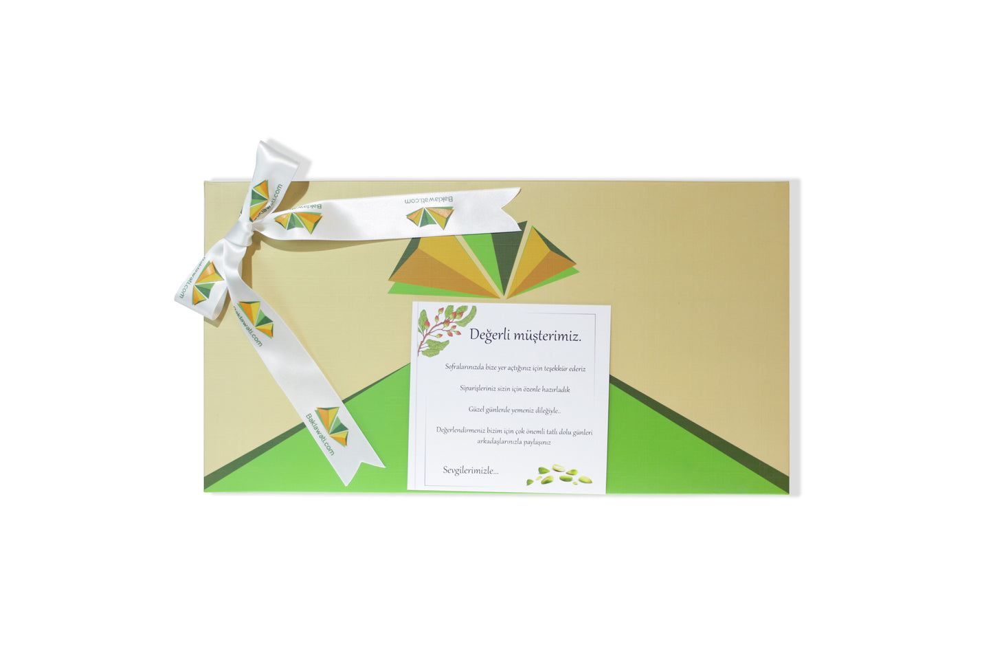 Susamlı Antep Fıstıklı Barazek Çıtır Kurabiye